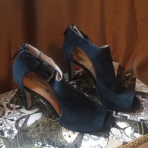 Louise et Cie blue suede pumps